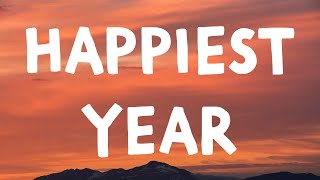 Jaymes Young  Happiest Year Lyrics [upl. by Durning664]