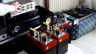 DYNATRON LF13 DUAL MONO TUBE STEREO AMPLIFIER 1959 [upl. by Durham]