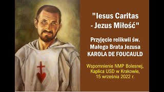 Homilia quotIesus Caritas  Jezus Miłośćquot [upl. by Lupee]