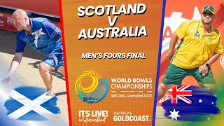 2023 World Bowls Championships  Mens Fours Final Scotland v Australia [upl. by Atalya]