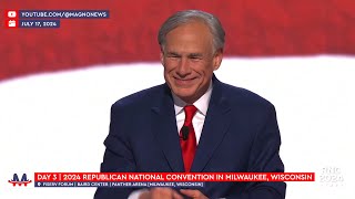 Texas Gov Abbott to speak at Republican National Convention [upl. by Nelson]