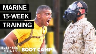 What New Marine Corps Recruits Go Through In Boot Camp  Boot Camp  Business Insider [upl. by Nylrats744]