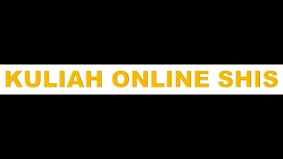 Kuliah Online SHIS Kitab Riyadhus Salihin [upl. by Donnelly]