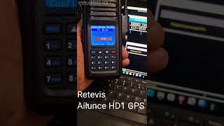 Retevis Ailunce HD1 GPS DMR Radio [upl. by Aeuhsoj]