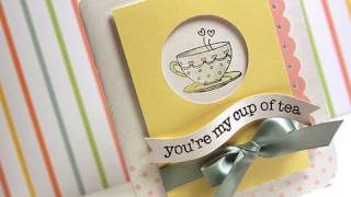 My Cup of Tea  Make a Card Monday 95 [upl. by Montagu]