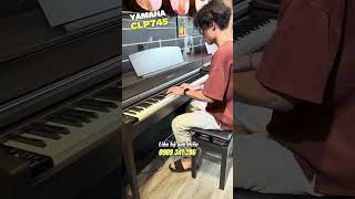 Yamaha CLP745 DW👉3x triệu pianofingers reviewpiano yamahapiano rolandpiano [upl. by Herm]