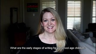 What are the early writing stages of preschool age children [upl. by Tade246]