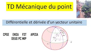 Dérivée dun vecteur  coordonnées sphérique [upl. by Nnairahs368]