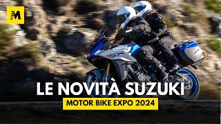 Le novità Suzuki al MBE 2024 [upl. by Nurat]