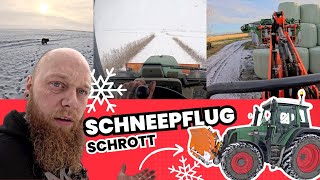 FarmVLOG930  Aufeinmal will der Schneepflug nicht mehr [upl. by Ynej]