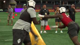 Anton Harrison Highlights Rivals Camp Series Five Star Atlanta 2018 [upl. by Inamik200]