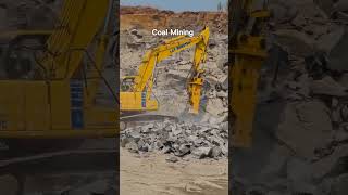 Coal mining business miningsurveyorvishal mining coalmining construction engineering excavator [upl. by Zacherie]