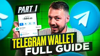 Get Started with Telegram Wallet FULL GUIDE [upl. by Jamnis]