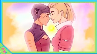 Is Adora And Catra Soulmates  She Ra Comic Dub Catradora [upl. by Yllrebmik]