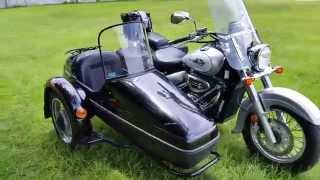 2005 Suzuki Intruder Volusia With SIDECAR [upl. by Nerek]