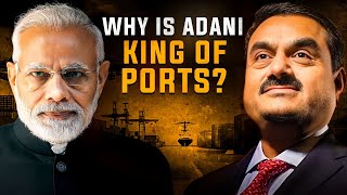 How Adani’s Genius strategy of Transhipment Port is making India powerful  Business Case Study [upl. by Amocat631]