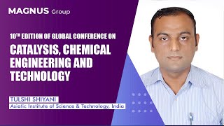 Solar photoelectrochemical energy conversion  Tulshi Shiyani  India  Catalysis Chemical Meetings [upl. by Asiuol]