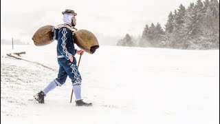 Les incroyables personnages costumés du Nouvel An en Appenzell [upl. by Iclehc278]