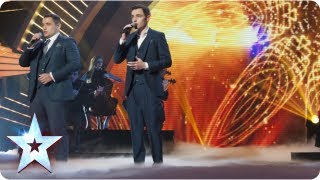 Richard and Adam sing Somewhere from West Side Story  SemiFinal 1  Britains Got Talent 2013 [upl. by Atal]