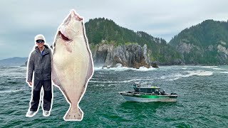 GIANT Alaskan Halibut 4 Days Fishing and Eating what we catch [upl. by Laina]