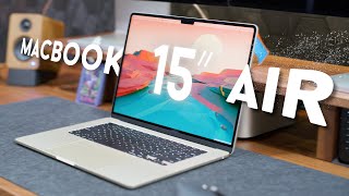 15” MacBook Air M2 Review  Giving Up My MacBook Pro [upl. by Leumek]