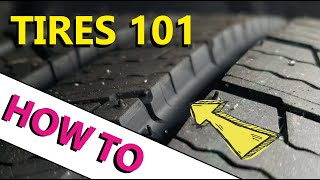 Tire Tread Depth Check and Tutorial HOW TO ESCAPE [upl. by Ybloc]