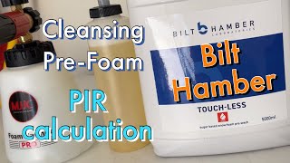 Bilt Hamber TouchlessPIR CalculationTeslaAuto DetailingFoam Cannon [upl. by Aiderfla]