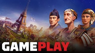 20 Minutes of Civilization 6 Gameplay on Nintendo Switch [upl. by Rumpf]