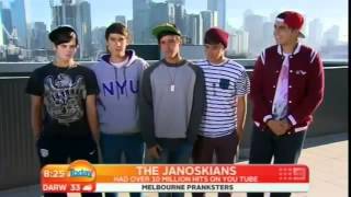 The Janoskians on the Today Show [upl. by Mackay]