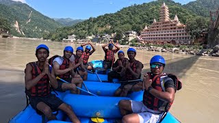 Rishikesh river rafting vlog [upl. by Nyltiac]