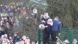 Ashbourne Shrovetide Football 2015 Tuesday 17th February  Part 4 [upl. by Attiuqihc]