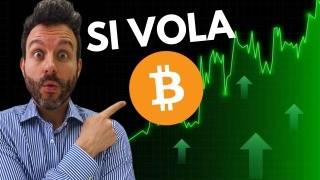 BITCOIN VERSO NUOVI MASSIMI Analisi e previsione del prezzo [upl. by Nide]