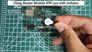 How to use buzzer module HW512 with ArduinoEASY [upl. by Dorella319]