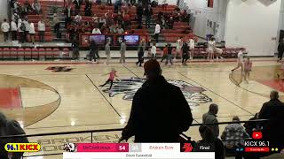 McCook Bison Basketball vs Broken Bow [upl. by Stephen]