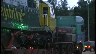 70012 Dropped at Newport docks at the gates and travelling on M4 in 2011 [upl. by Dimah]