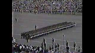 Parada Militar 1992 ChileEjército de Chile [upl. by Irec101]