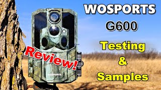 🦌2022 Review WooSports 30MP FHD Trail Camera Testing and Samples [upl. by Nies]