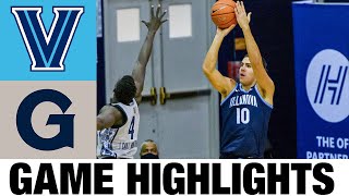 9 Villanova vs Georgetown Highlights  December 11 2020  2020 College Basketball Highlights [upl. by Dinah71]