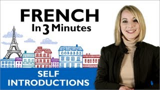 Learn French  How to Introduce Yourself in French [upl. by Vullo733]