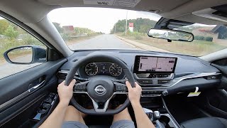 2023 Nissan Altima SR 25 FWD Premium  POV Walkaround and Test Drive [upl. by Mcquillin]