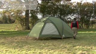 Vaude Division Dome Vent  Tent Pitching Video [upl. by Dnomsad985]