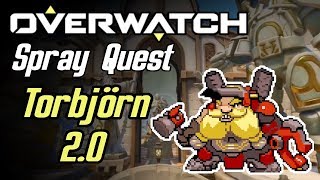 Overwatch Spray Quest  Torbjorn 20 [upl. by Eleets]