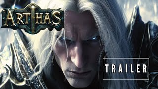 Arthas Warcraft  Movie Trailer  AI Generated [upl. by Onitnelav]