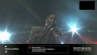 Travis Scott  Carousel  ASTROFEST 2021 LIVE [upl. by Dahsar]