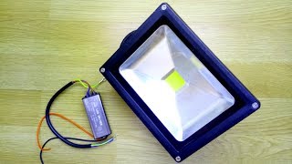 How To Repair The Led Floodlight  Reflector  Lamp [upl. by Emile]