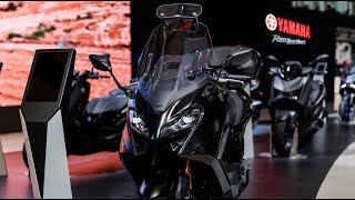 Nouveau coloris TMAX 2023 EICMA Milan et passage chez Marco MAGISTRATI [upl. by Ymrots614]