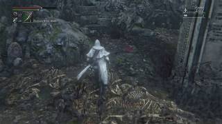 Shadow of Yharnam easy win using the shaman bone blade  BLOODBORNE [upl. by Oicelem]