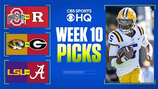 College Football Week 10 PICKS  BEST BETS I CBS Sports [upl. by Berger]