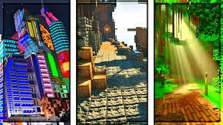 Top 5 MCPE Shaders 2020 116  RTX Raytracing  Minecraft Bedrock Edition PE W10 Xbox PS4 [upl. by Kassaraba]