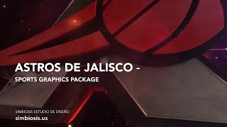 Astros de Jalisco SPORTS GRAPHICS PACKAGE [upl. by Tillman]